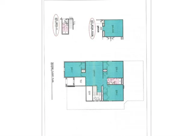 a picture of a room with a floor plan