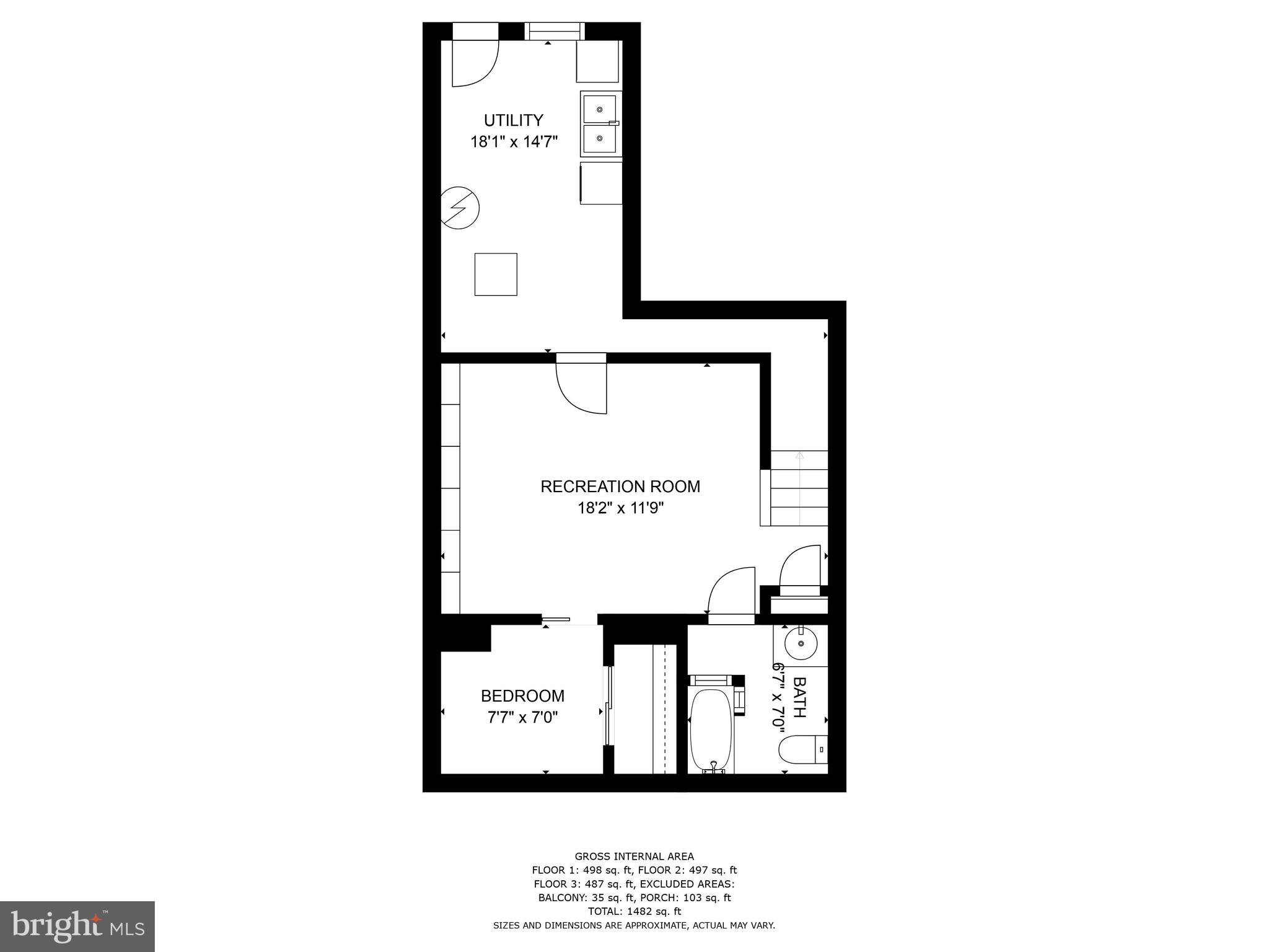 6336 Frederick Road Catonsville, MD 21228 - Photo 33 of 40 Lower Level