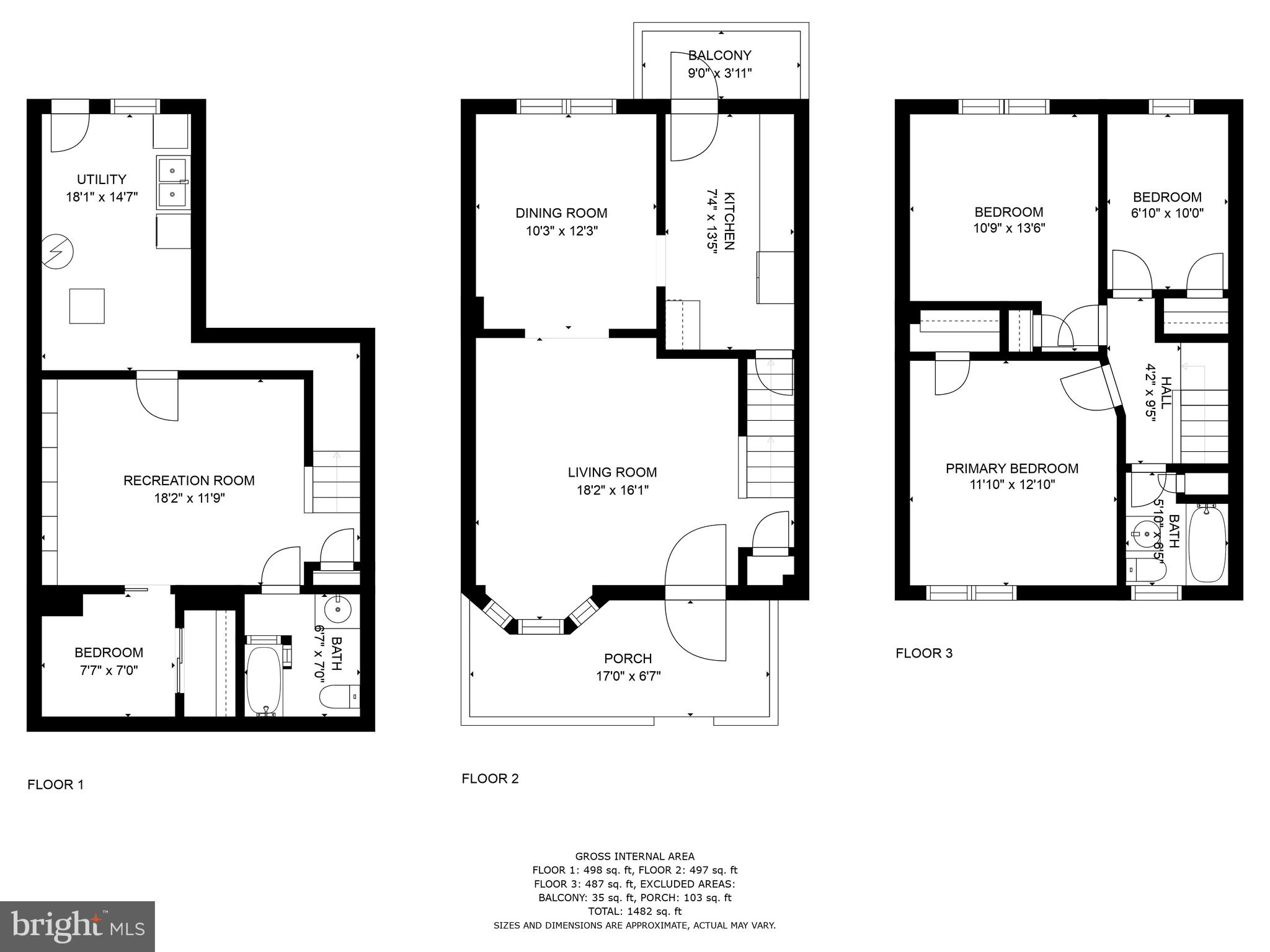 6336 Frederick Road Catonsville, MD 21228 - Photo 40 of 40 Floor Plans