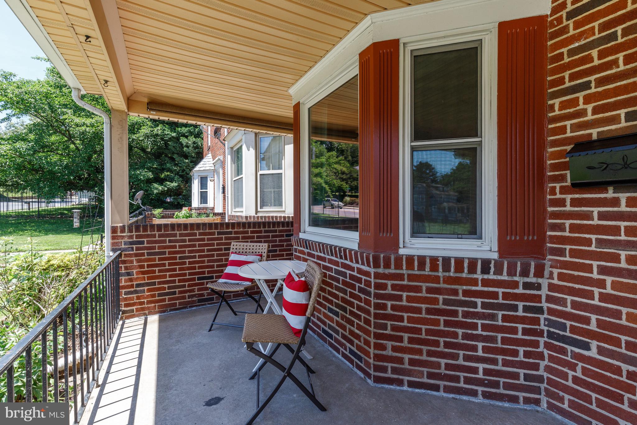 6336 Frederick Road Catonsville, MD 21228 - Photo 35 of 40 Covered Front Porch