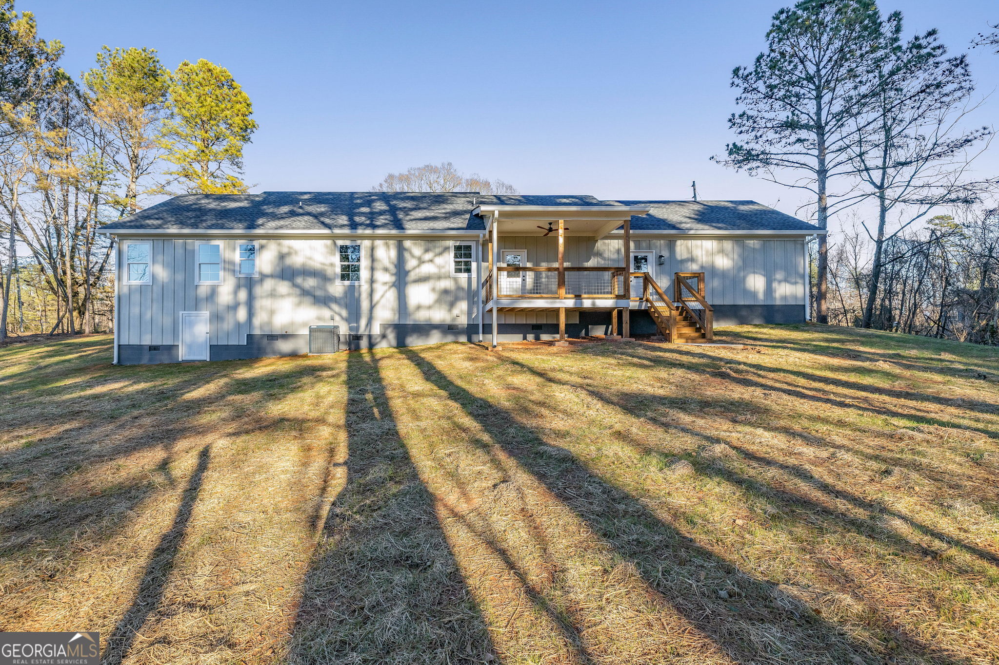 178 Hazel Creek Road Mount Airy, GA 30563 - Photo 33 of 34 a view of a house with a yard