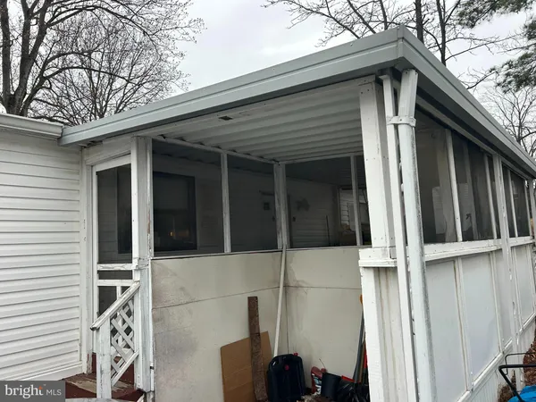 a view of front door