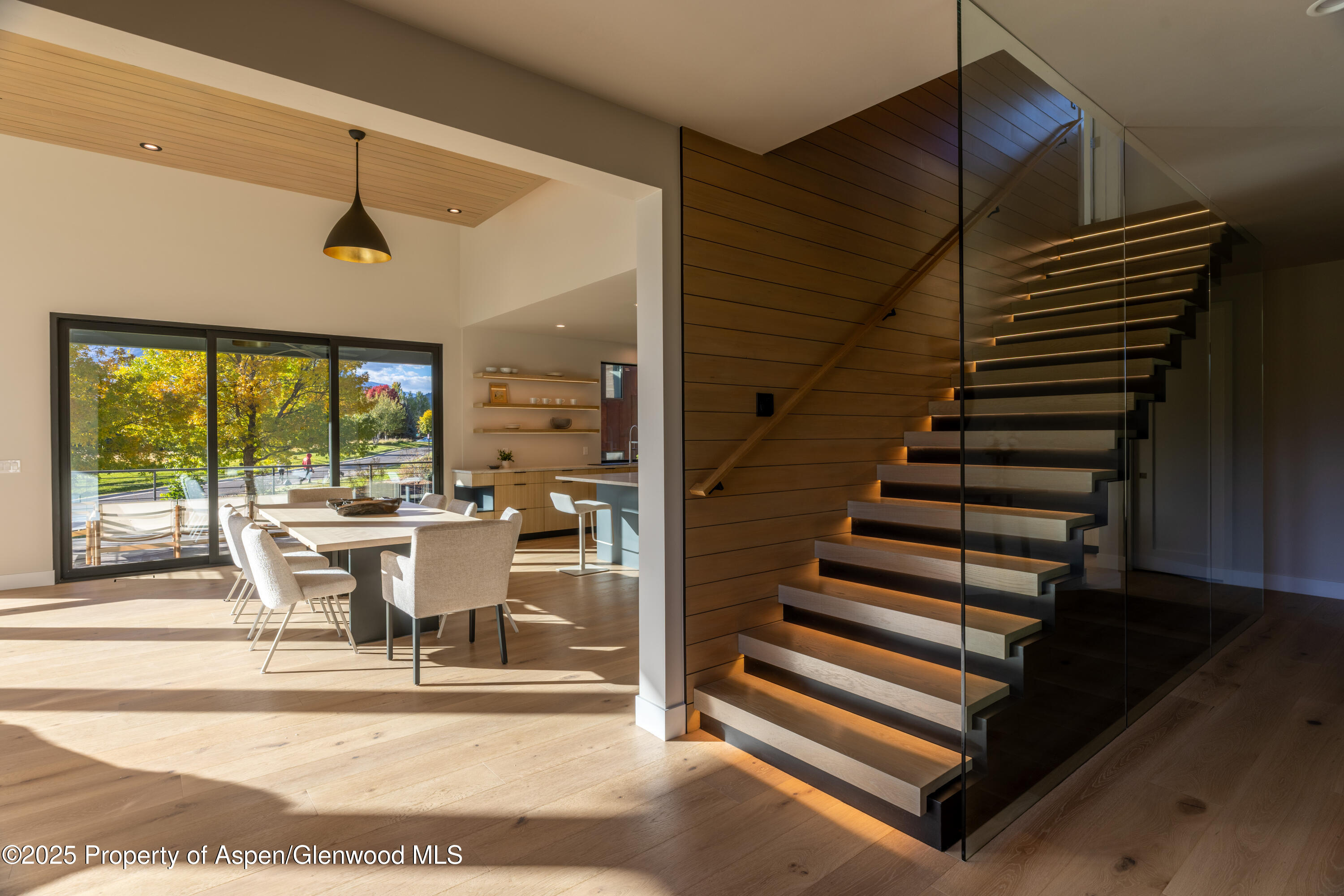 719 Perry Ridge Carbondale, CO 81623 - Photo 17 of 68 a view of entryway and hall with wooden floor