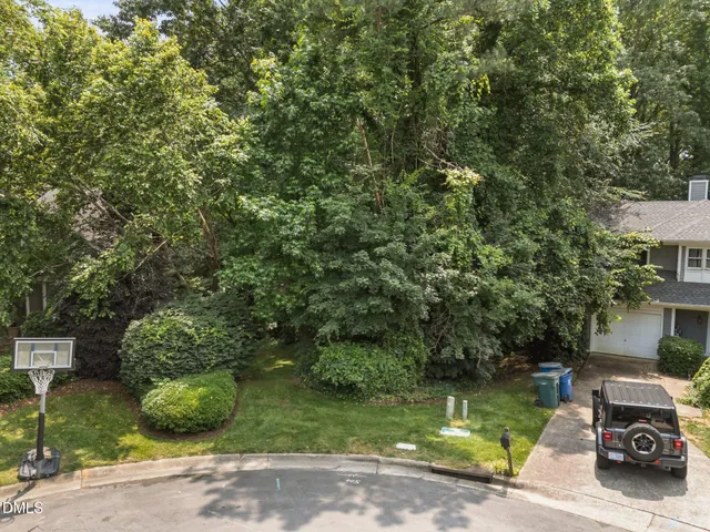a car parked in front of a house