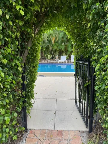 a view of wooden wall