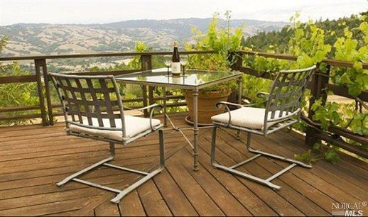 18890 Mountain View Road Boonville, CA 95415 - Photo 1 of 1 a view of balcony with wooden floor