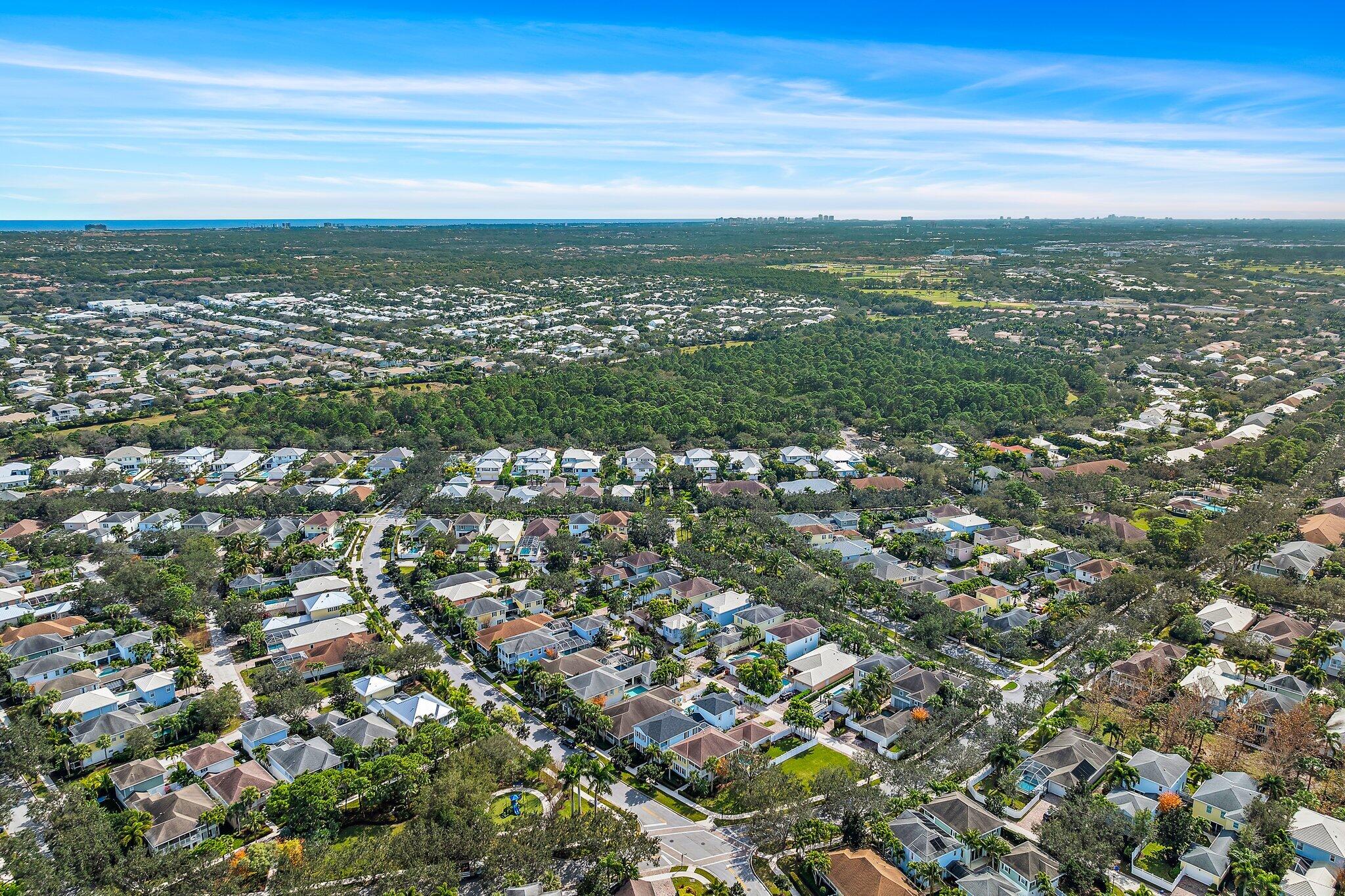 115 Castries Drive Jupiter, FL 33458 - Photo 59 of 60 Aerial