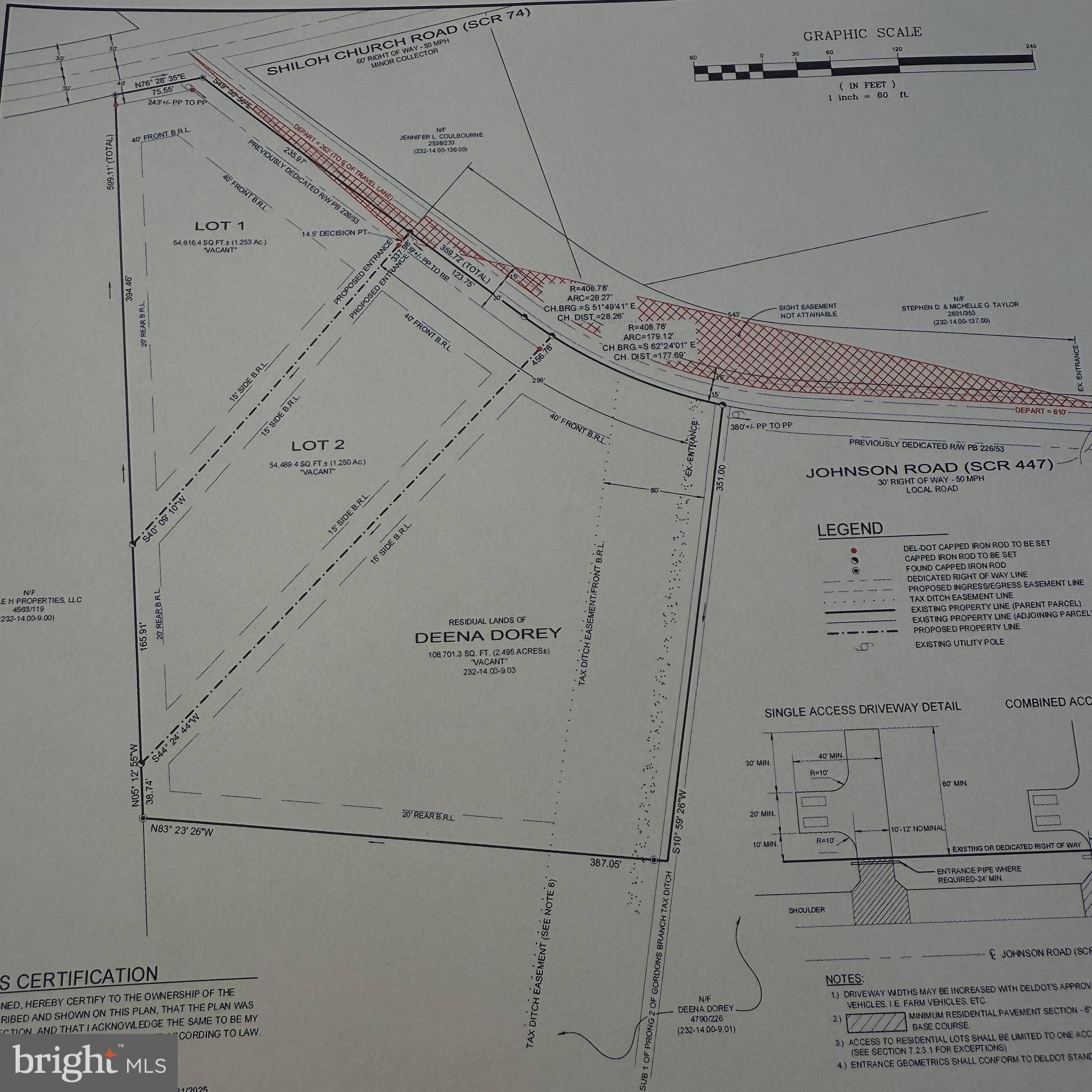 Lot 3 Johnson Road Laurel, DE 19956 - Photo 1 of 2 LOT 3