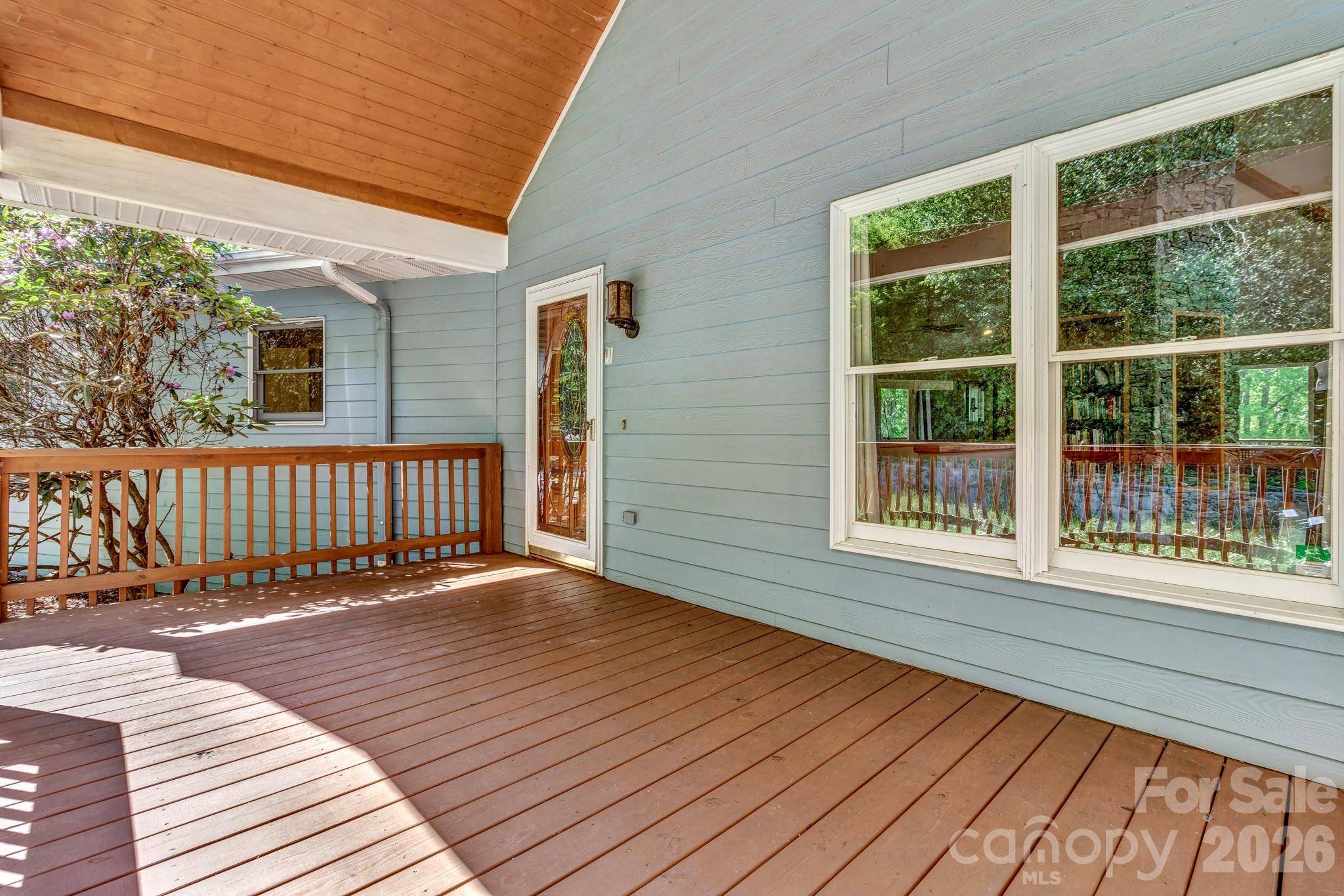 125 Winding Ridge Road Asheville, NC 28803 - Photo 5 of 48 a view of a deck