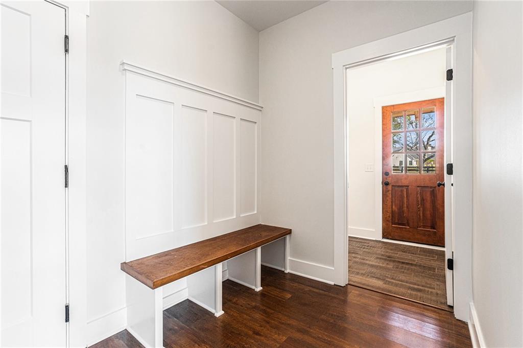 1550 Knox Chapel Road Social Circle, GA 30025 - Photo 17 of 35 a room with wooden floor and closet