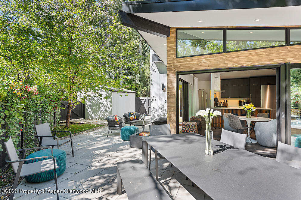 630 West Hallam Street, Unit 1 Aspen, CO 81611 - Photo 17 of 19 Outdoor Dining