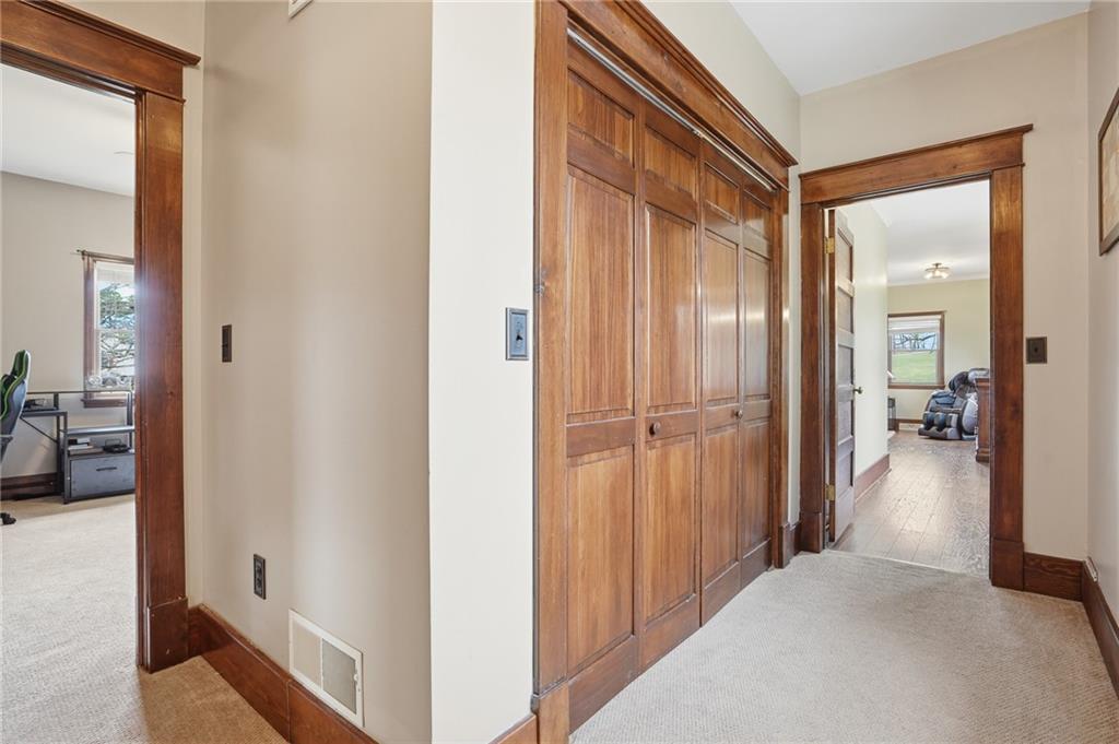 168 Burtner Road Butler, PA 16002 - Photo 19 of 50 Hallway entry into the master bedroom