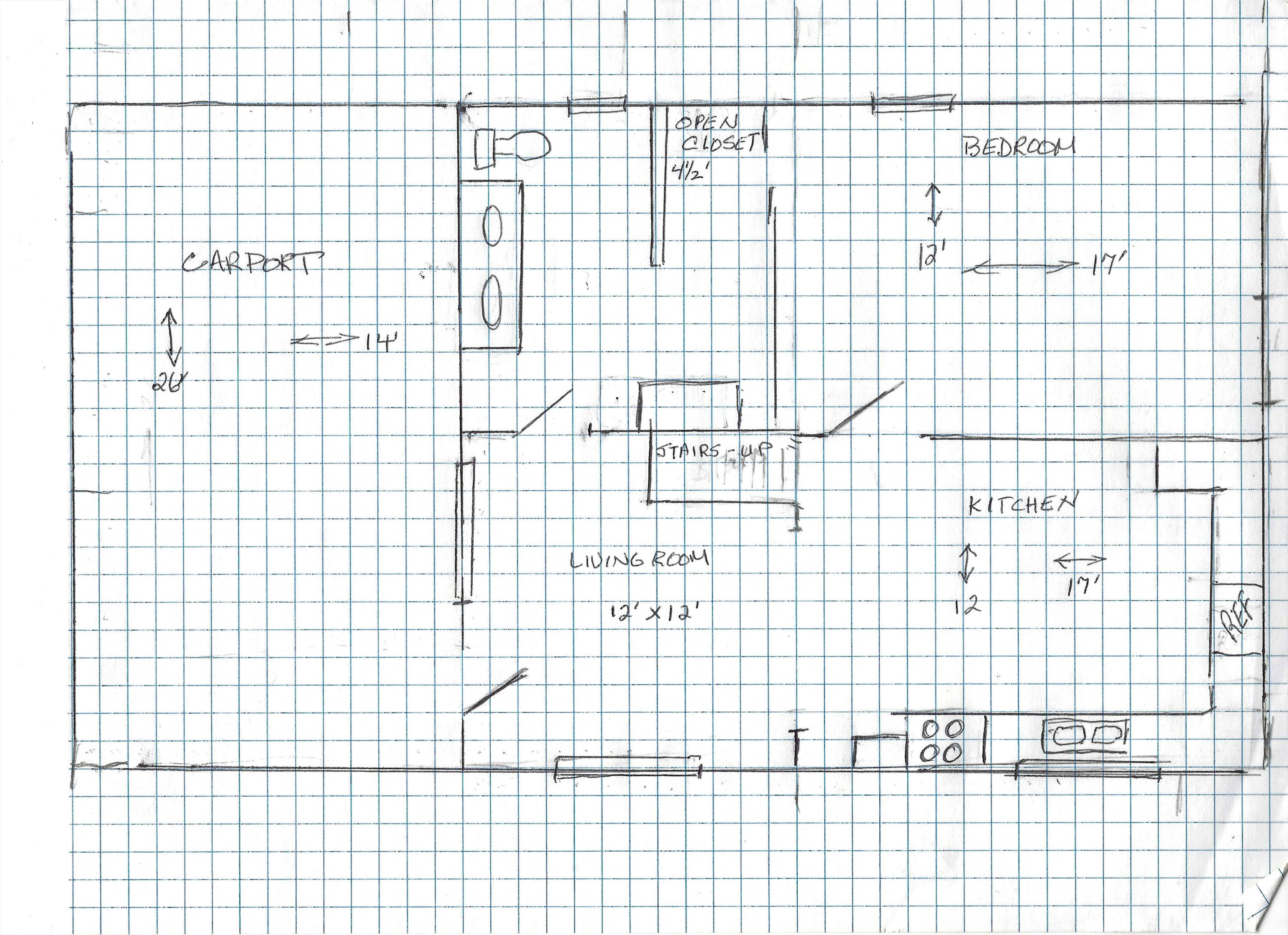 12 Lowell Street Calais, ME 04619 - Photo 42 of 44 12 Lowell Apartment Layout