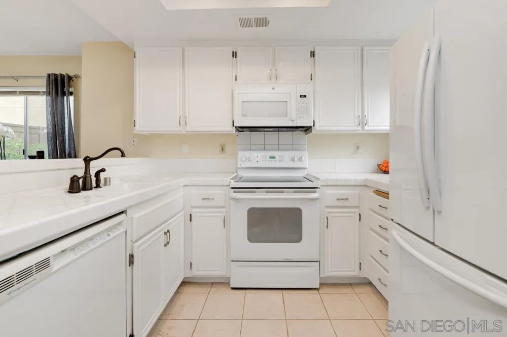 2563 Kings View Circle Spring Valley, CA 91977 - Photo 5 of 27 a kitchen with white cabinets appliances and a sink