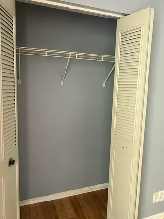 a view of a closet