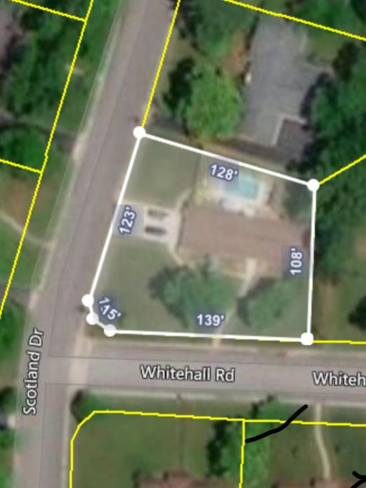 903 Whitehall Road Murfreesboro, TN 37130 - Photo 15 of 15 Satellite View of Property