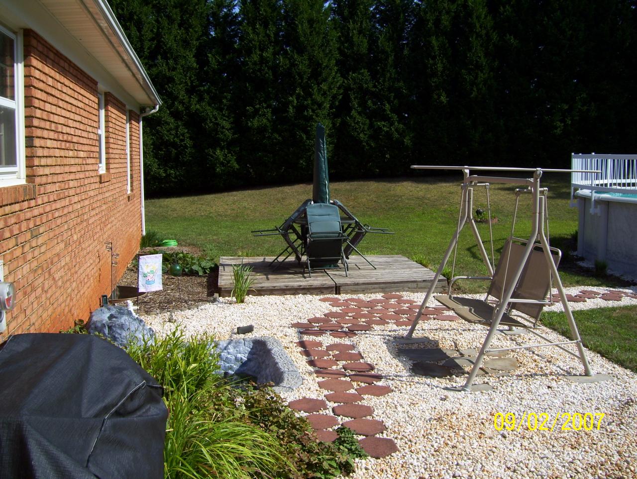 3401 Eton Road Hardy, VA 24101 - Photo 10 of 13 a view of a table and chairs in the patio