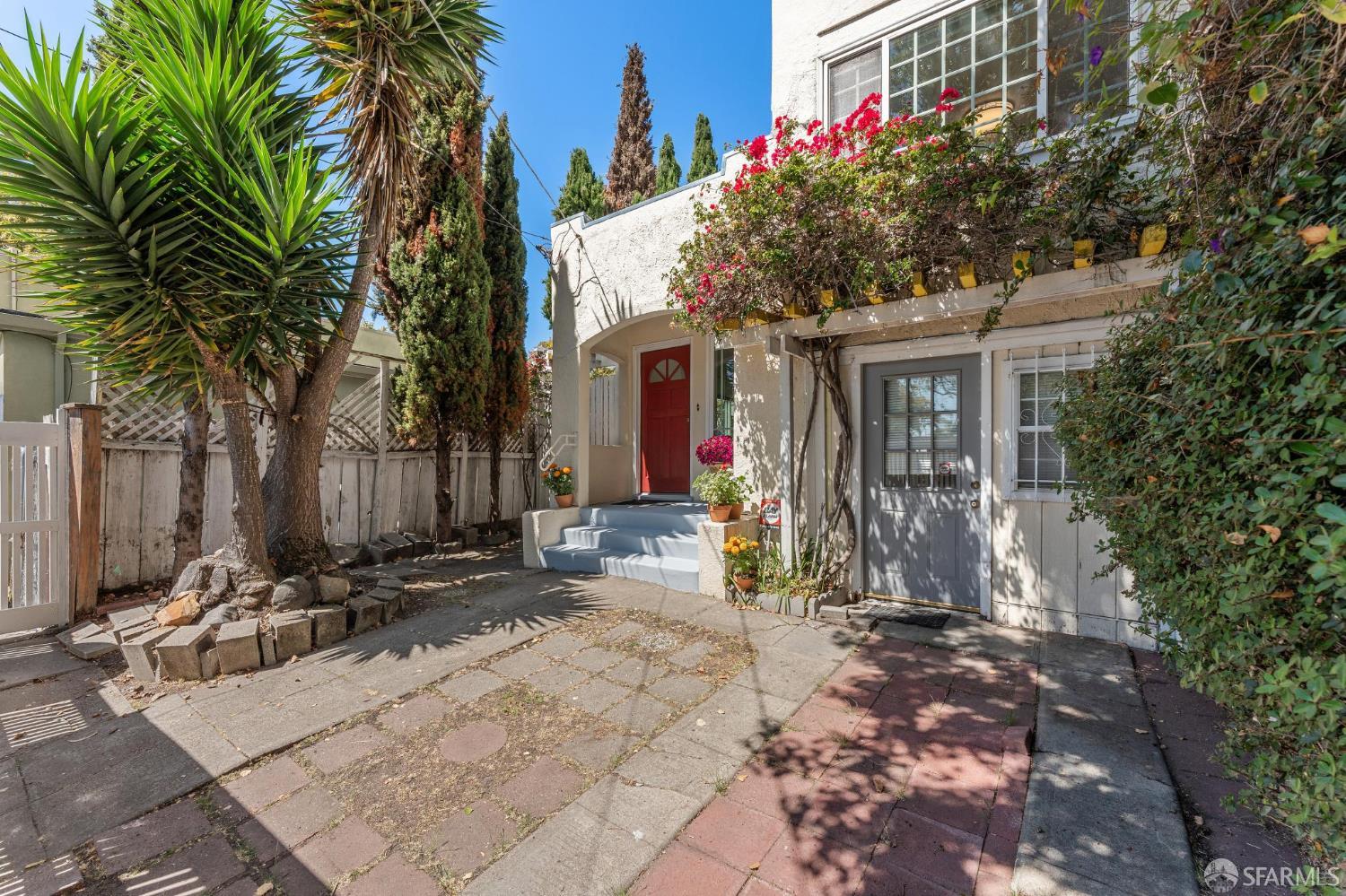 1109 Channing Way Berkeley, CA 94702 - Photo 3 of 24 a front view of house with yard and green space