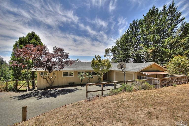 850 Jonive Road Sebastopol, CA 95472 - Photo 1 of 1 a house with trees in front of it