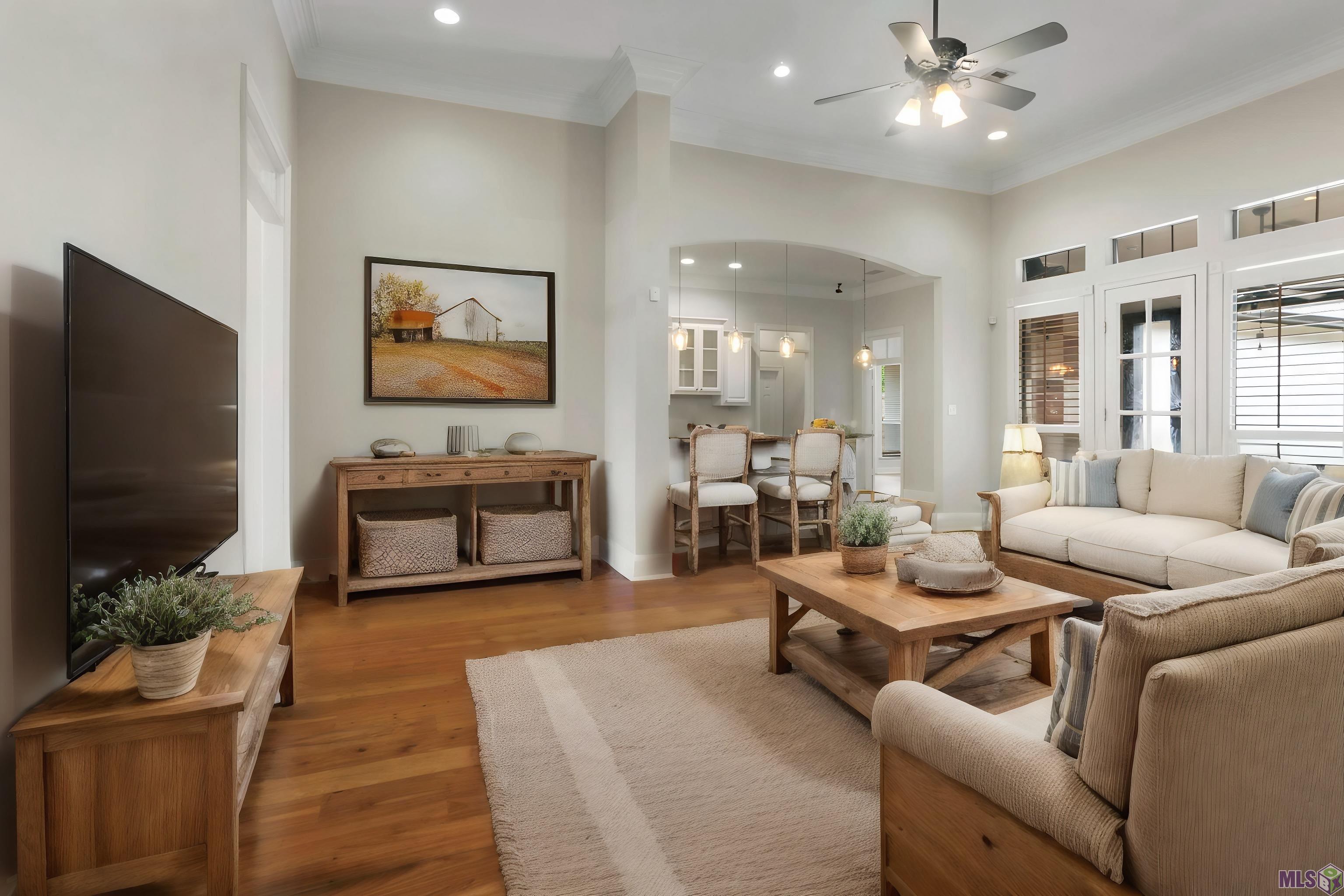 36428 Rue Lamonte Prairieville, LA 70769 - Photo 8 of 27 Living Room - Virtually Staged