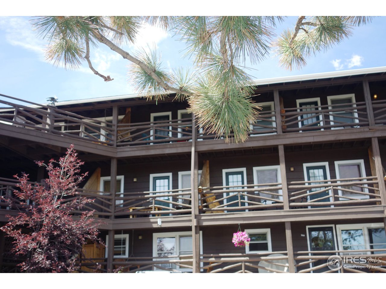 2625 Marys Lake Road, Unit 101 Estes Park, CO 80517 - Photo 1 of 25 a front view of house with street