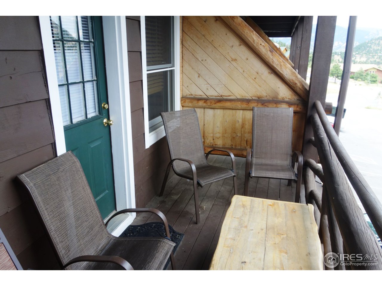 2625 Marys Lake Road, Unit 101 Estes Park, CO 80517 - Photo 25 of 25 a view of living room with furniture and a large window