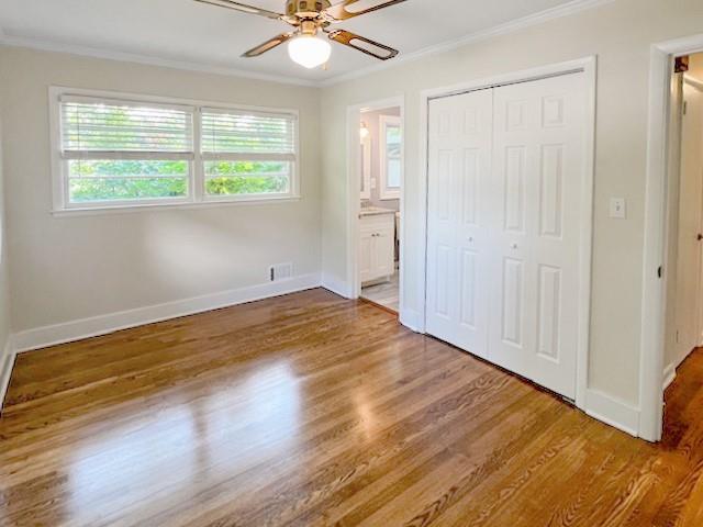 2711 Fairlane Drive Atlanta, GA 30340 - Photo 20 of 31 wooden floor in an empty room with a window
