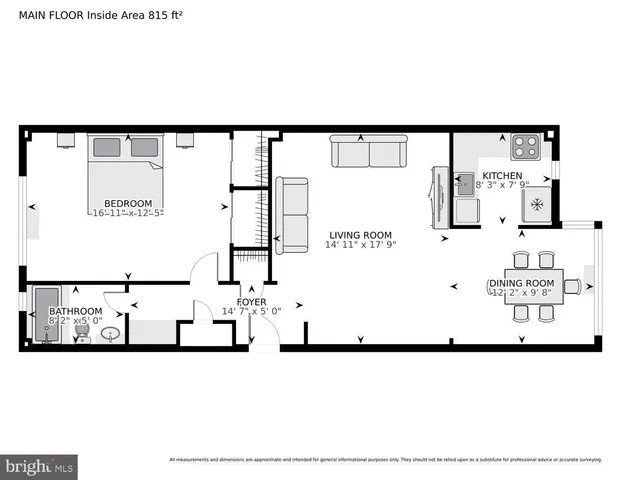 $393,825 | 1727 Massachusetts Avenue Northwest, Unit 807, Washington, DC 20036
