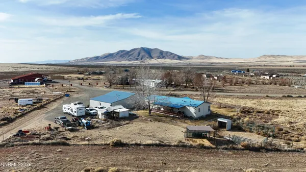 a building outdoor space with patio furniture