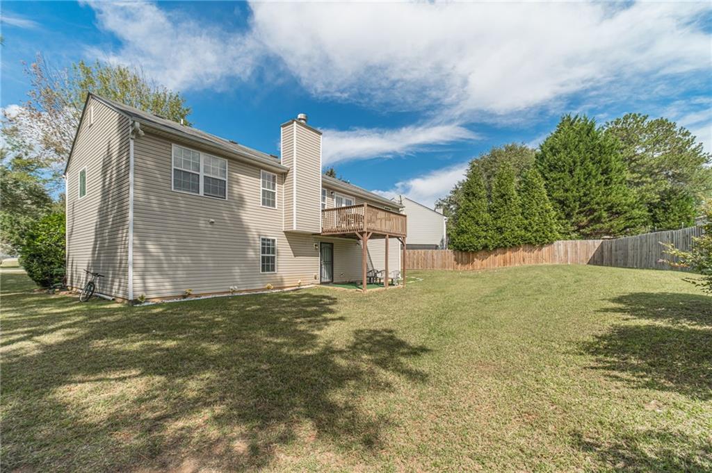 1185 Wendy Way Winder, GA 30680 - Photo 42 of 43 a view of a back yard of the house