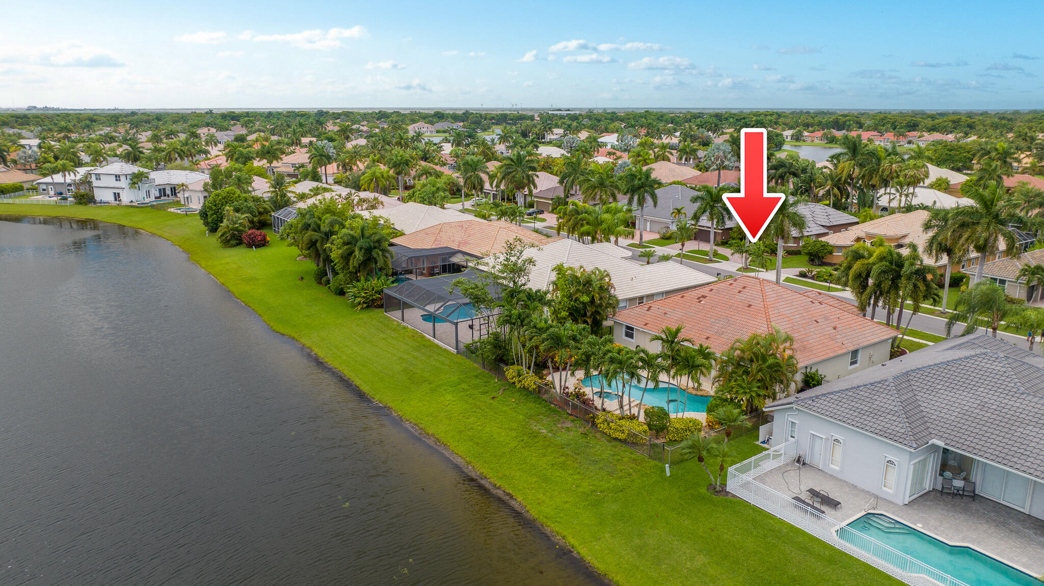 12253 Rockledge Circle Boca Raton, FL 33428 - Photo 5 of 36 an aerial view of residential houses with outdoor space