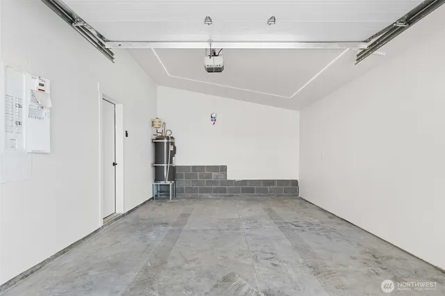 a view of a parking space in the middle of a yard