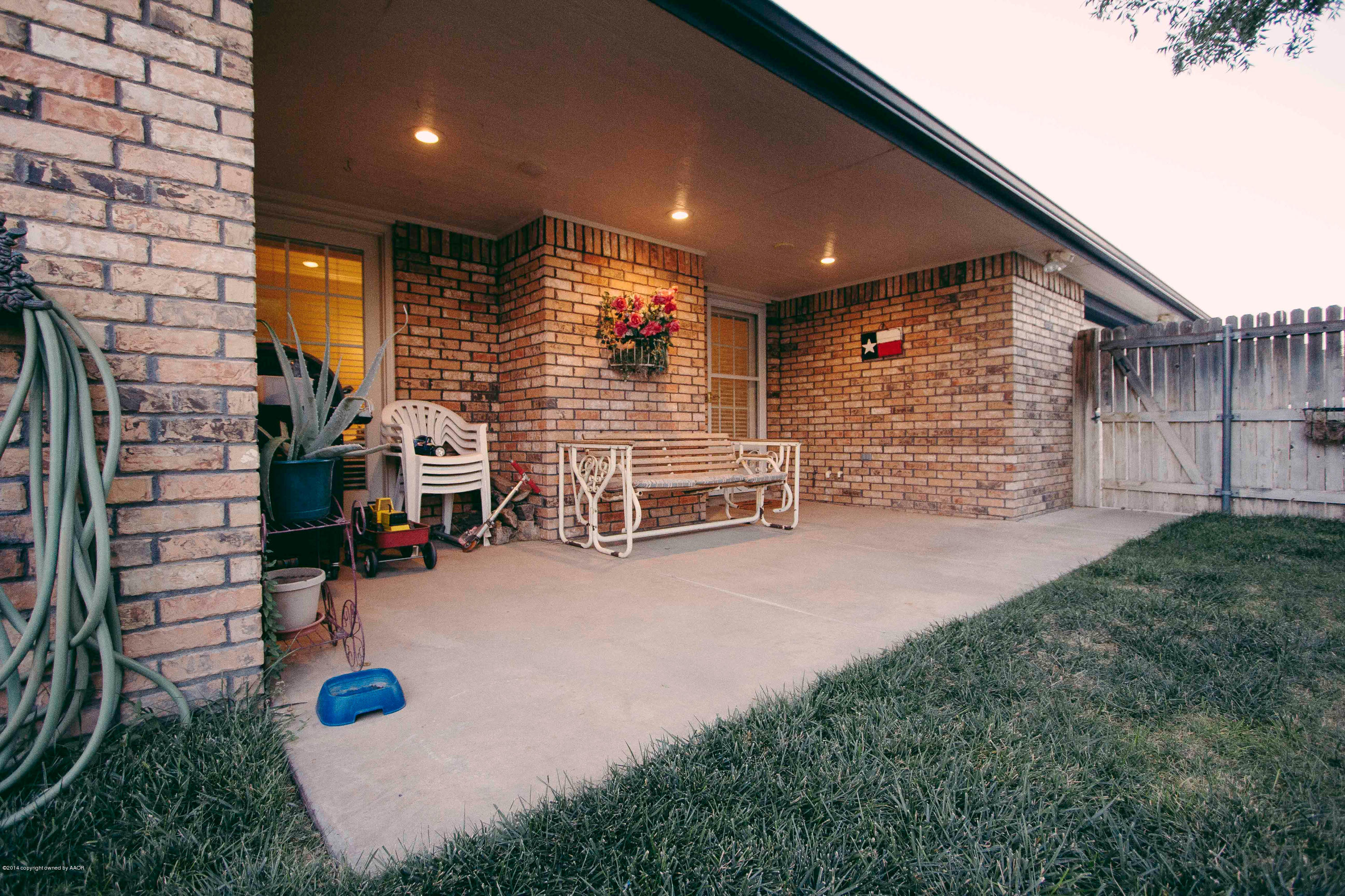 7507 Sheldon Road Amarillo, TX 79119 - Photo 15 of 18 Back Porch