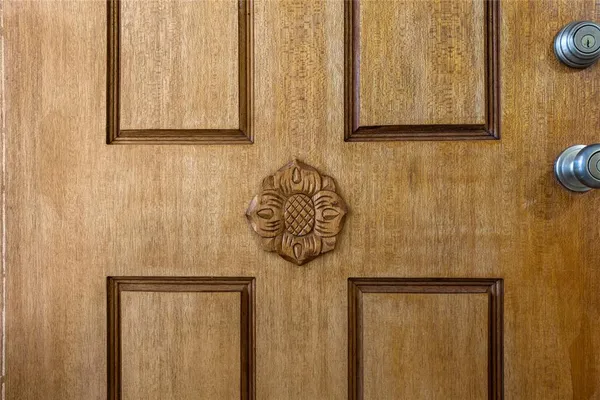 a view of door