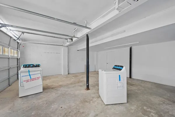 a view of a storage & utility room