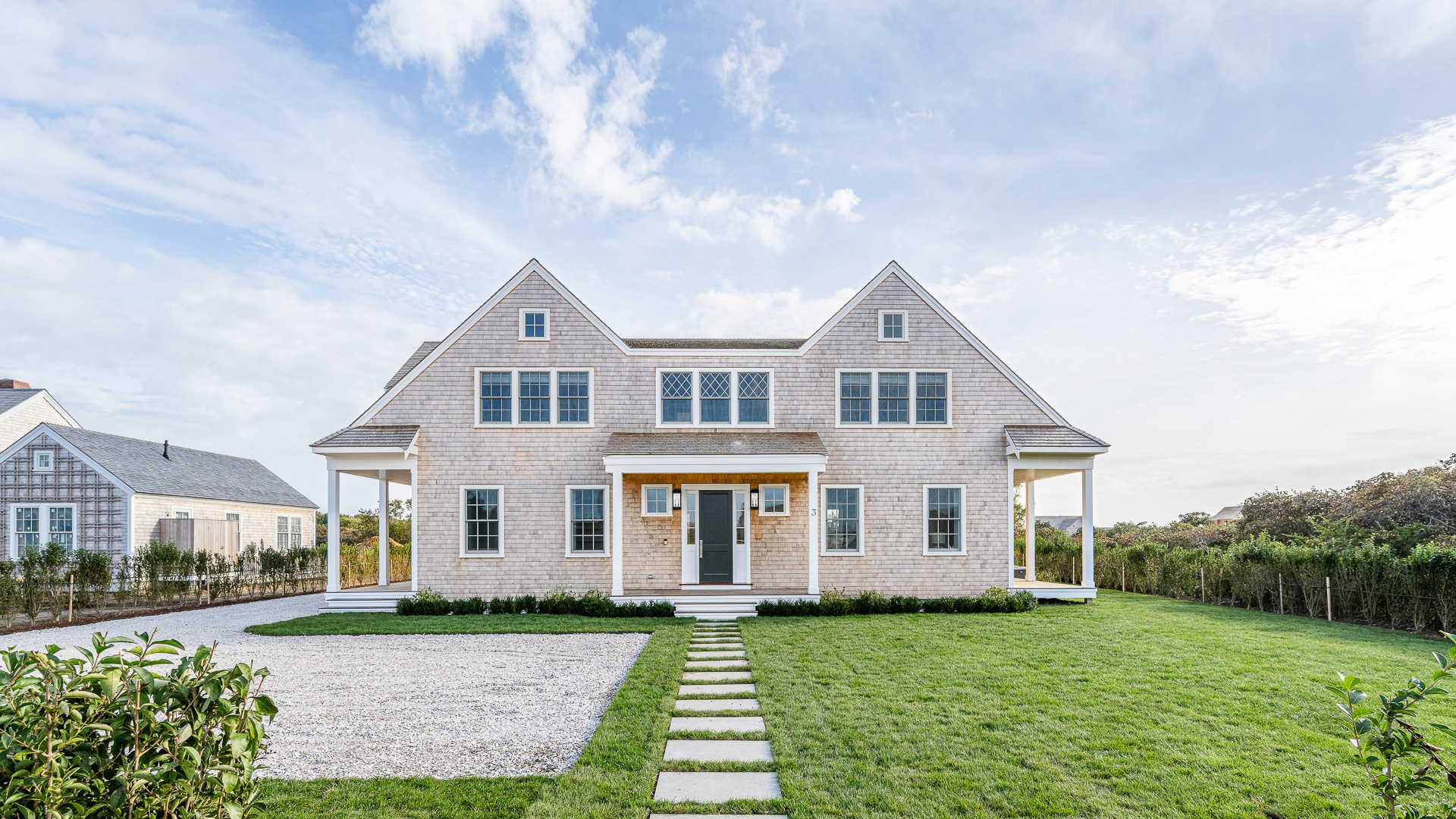 3 Westerwick Drive Nantucket, MA 02554 - Photo 1 of 49 a front view of a house with a yard