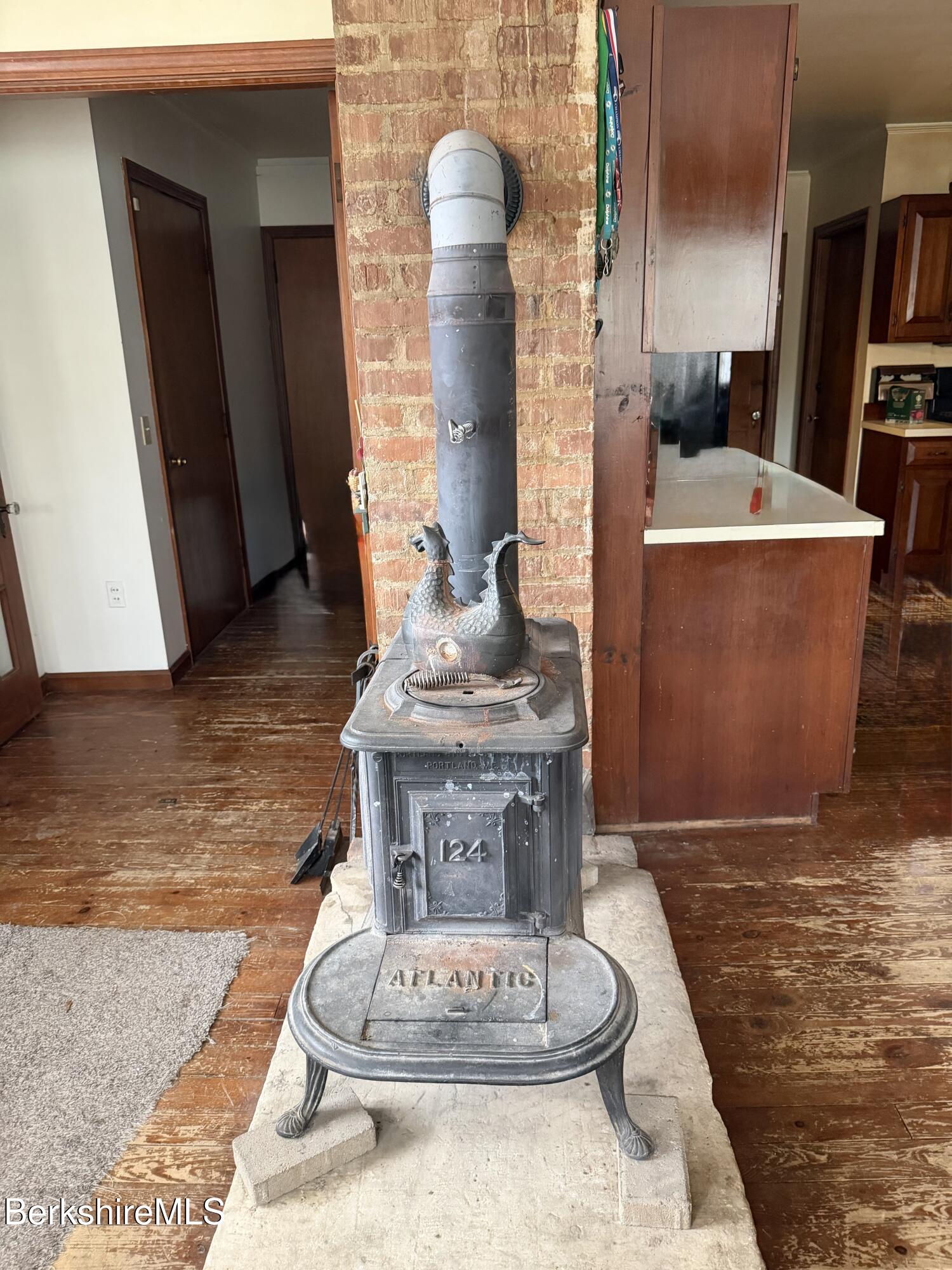 752 State Road Richmond, MA 01254 - Photo 13 of 71 woodstove kitchen