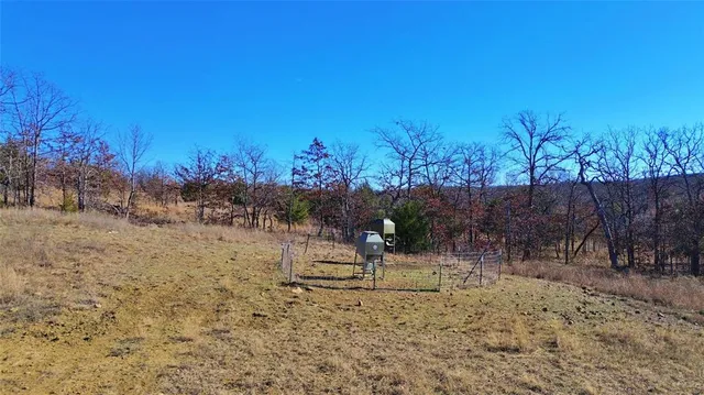 an aerial view of mountain with beach