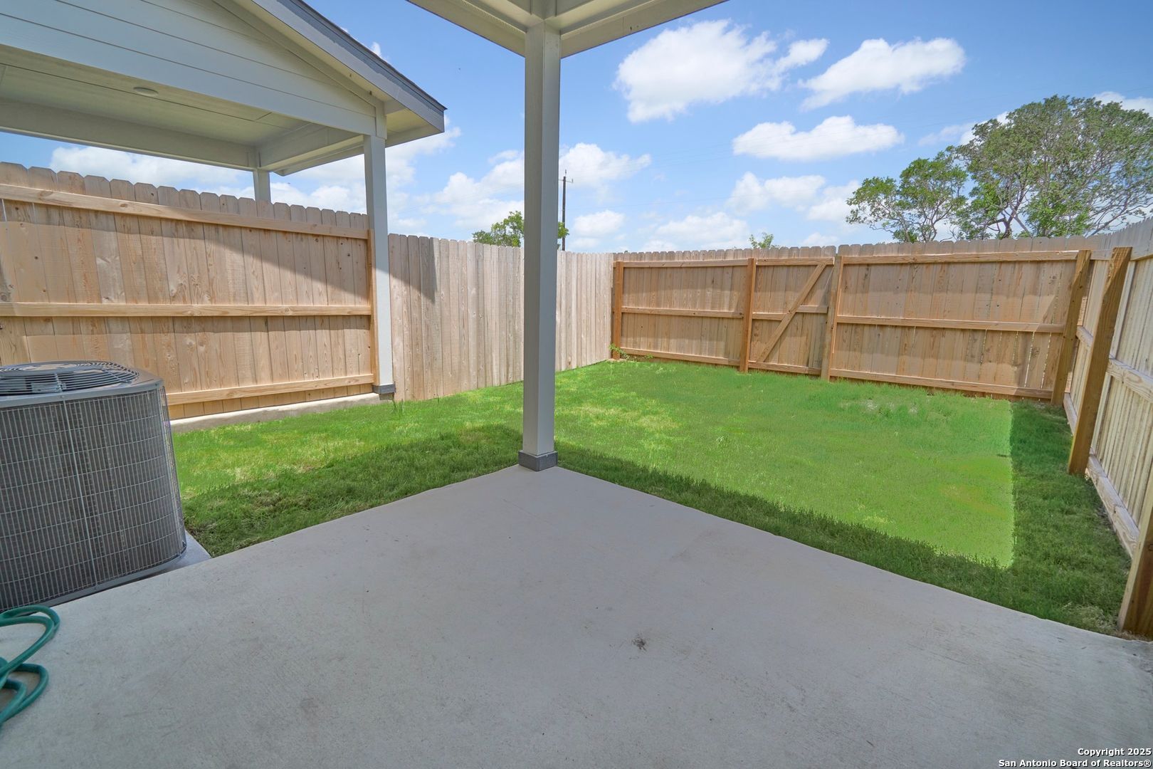 482 Abigail Alley San Antonio, TX 78253 - Photo 24 of 27 a view of backyard with green space