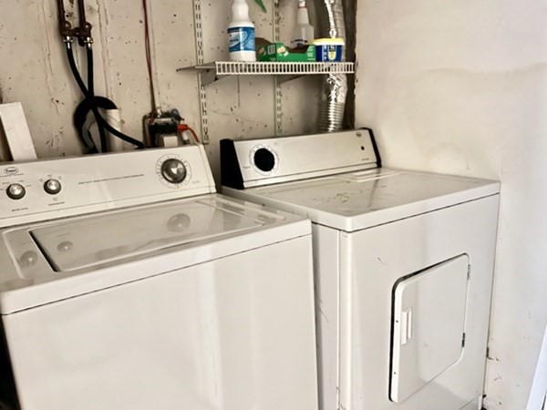 45 Lawn Street, Unit PE Boston, MA 02120 - Photo 24 of 26 a utility room with dryer and washer