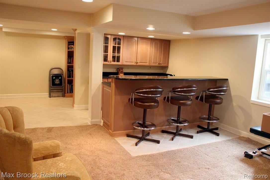 701 Glengarry Road Bloomfield Hills, MI 48301 - Photo 20 of 24 Finished Basement w/Kitchenette