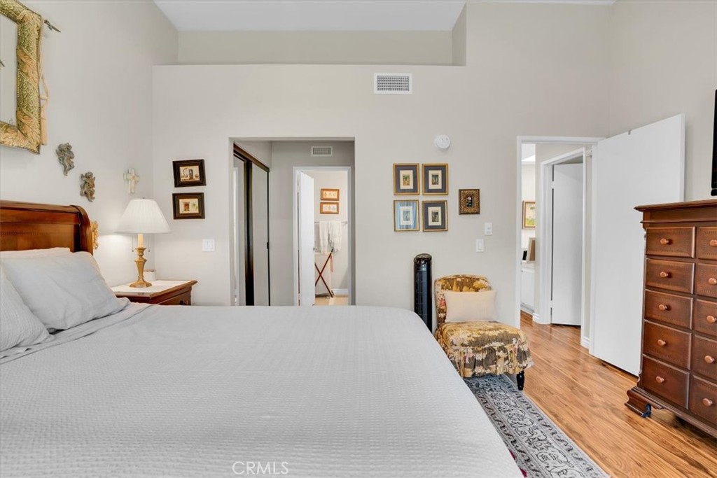 12 Sparrow Hill Lane Laguna Hills, CA 92653 - Photo 41 of 45 a bedroom with bed and a couch