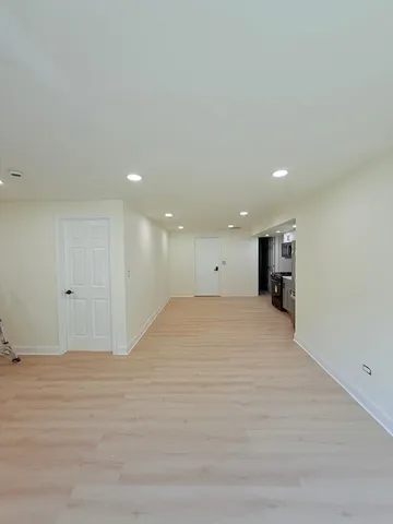 a view of empty room