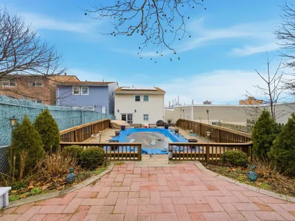 a view of buildings along with trees