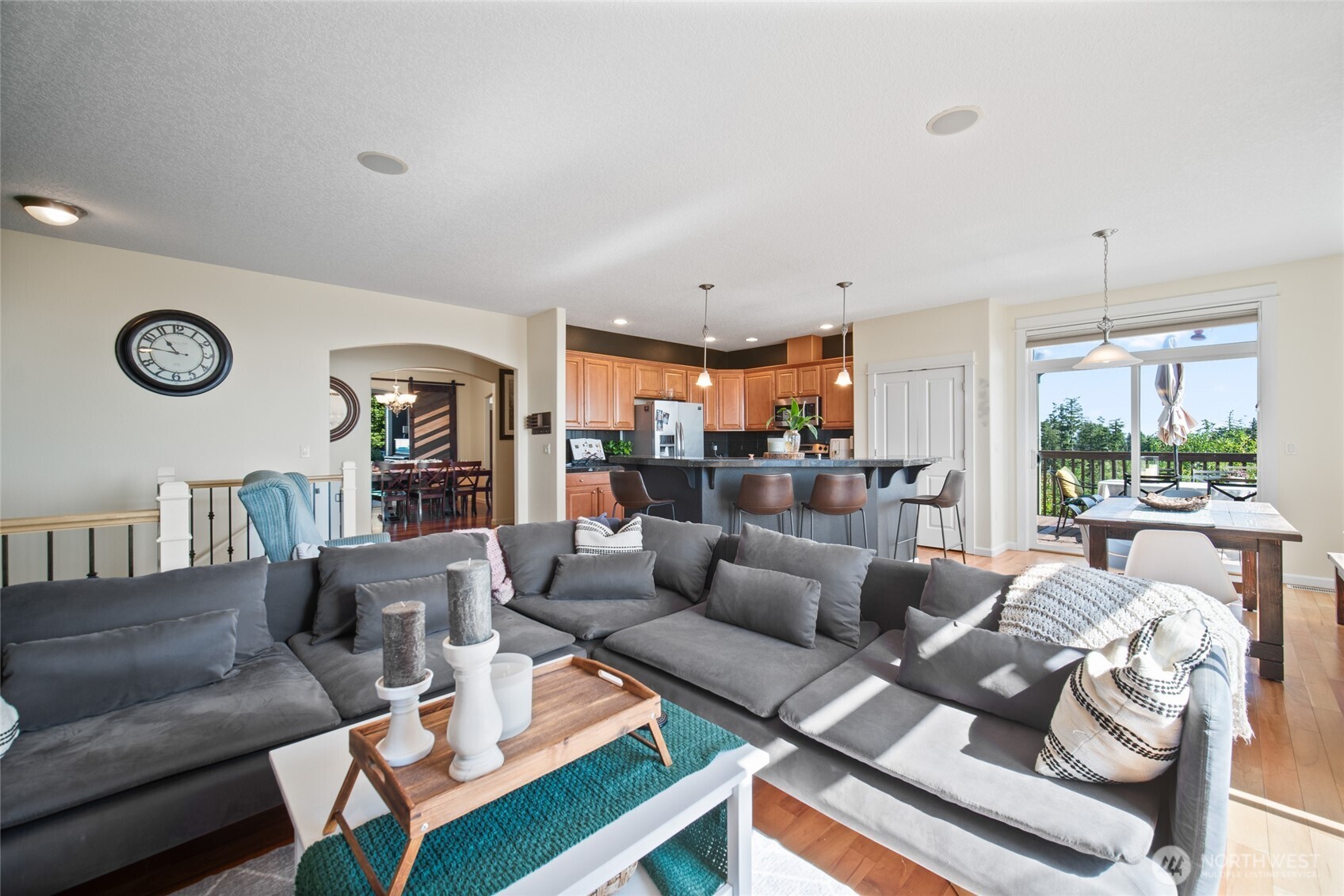 172 Blackjack Drive Kalama, WA 98625 - Photo 16 of 40 a living room with furniture and a large window