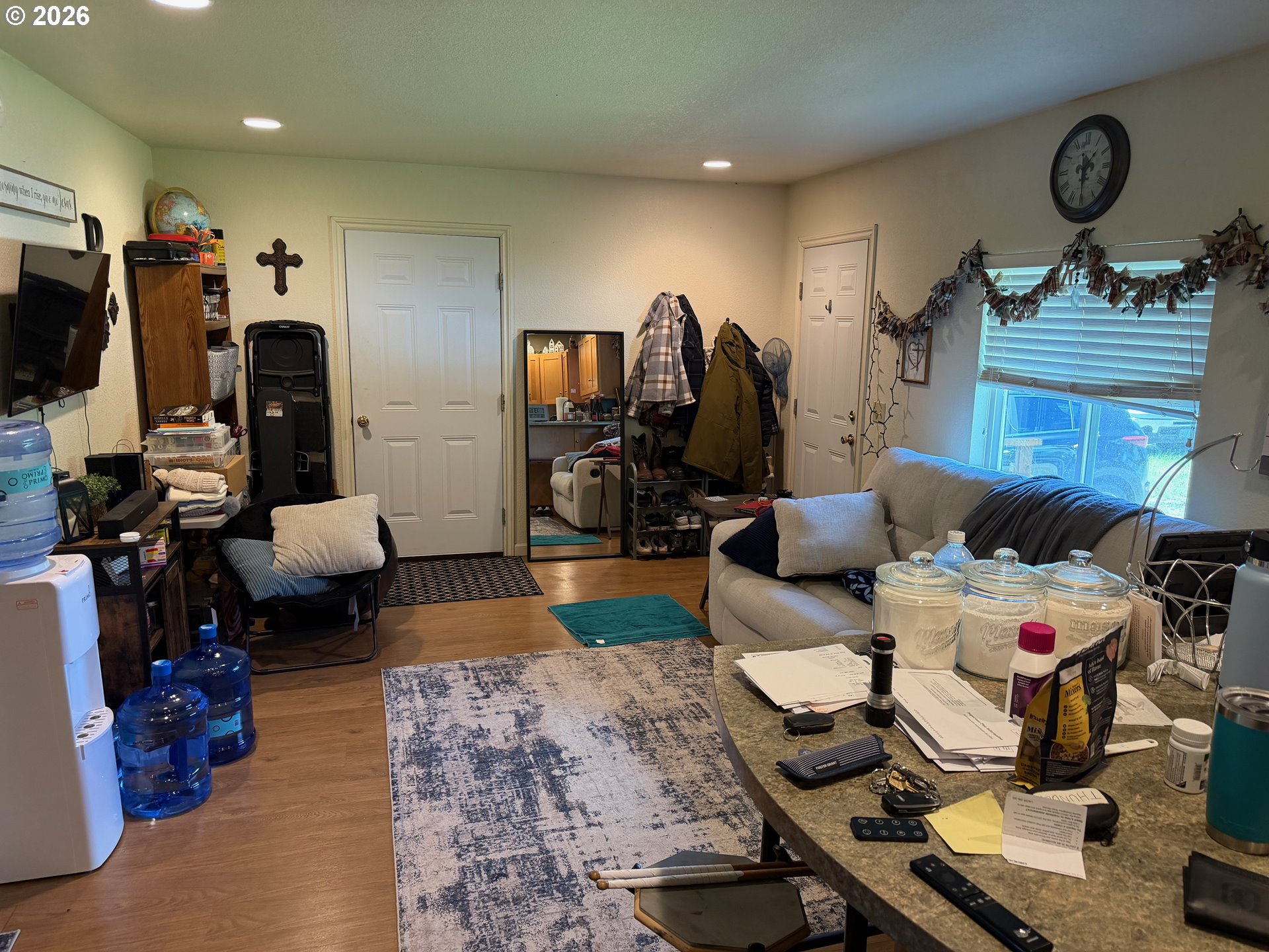 33802 Market Road Creswell, OR 97426 - Photo 21 of 30 a room with furniture and a flat screen tv