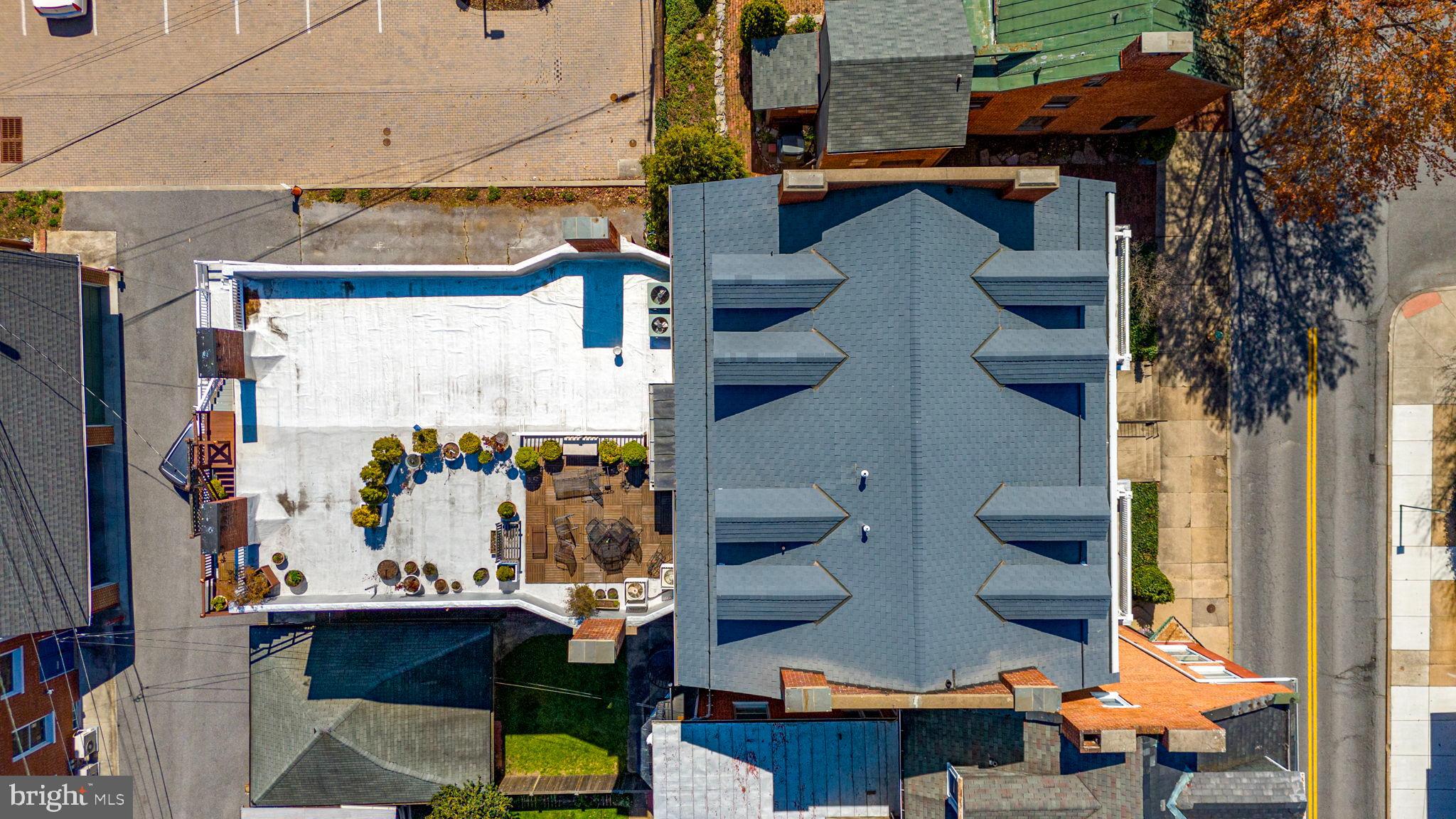 110 North Court Street Frederick, MD 21701 - Photo 8 of 28 an aerial view of houses with outdoor space