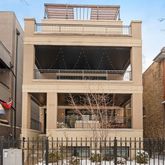 a front view of a house with a door