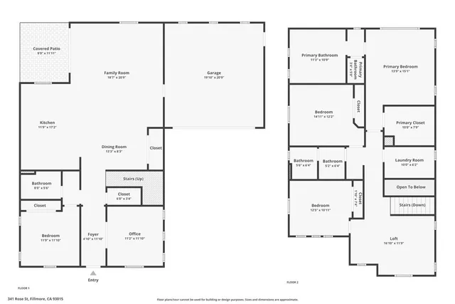 $915,000 | 341 Rose Street, Fillmore, CA 93015