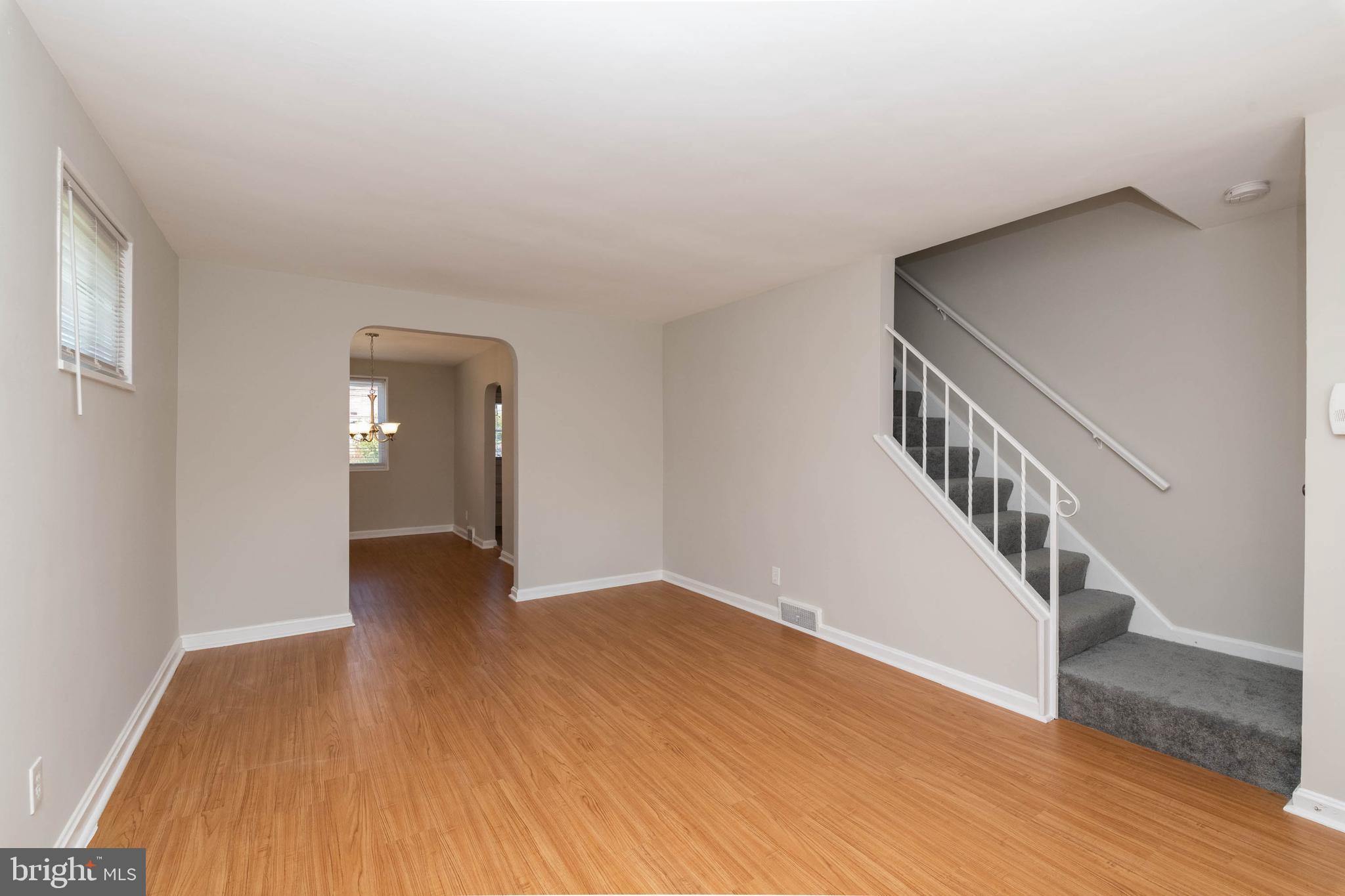 3718 Bartwood Road Baltimore, MD 21215 - Photo 6 of 27 Living room with hardwood floor